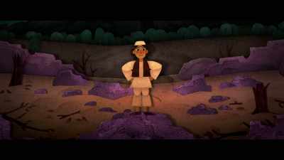 (Parvana) 'And he left the village - The Breadwinner