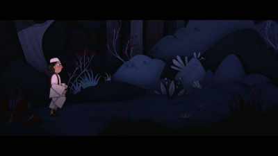 (Parvana) 'Something was following him
in the darkness - The Breadwinner
