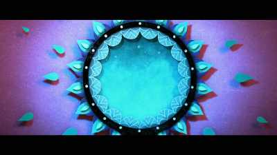 (Parvana) 'The boy was delighted
with the mirror - The Breadwinner