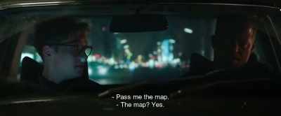 - Pass me the map.
- The map? Yes. - Hot Dog