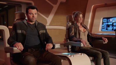 Passing through stratosphere. - The Orville