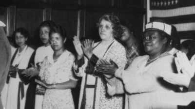 [Patricia Bell Scott]
Eleanor Roosevelt was a leader - First Ladies