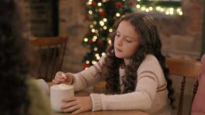 (Patrick chuckles)
(Bonnie chuckles) - The Secret Gift of Christmas