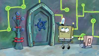 Patrick!
Manners! - SpongeBob SquarePants Presents The Tidal Zone