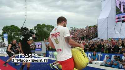 Patrick Vellner termine deuxième.
Fraser est troisième. - The Redeemed and the Dominant: Fittest on Earth
