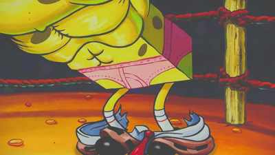 Patrick wore yellow and
SpongeBob wore pink. - SpongeBob DocuPants
