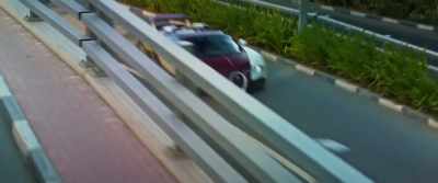 Patrol 511, road block has been
installed on the crossing bridge. - Kung Fu Yoga