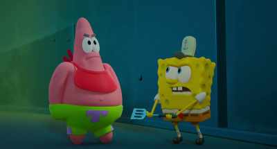 -Patty!
-[guffawing] - Plankton: The Movie