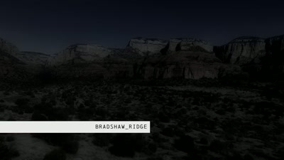 Paul and Andy's next target
is Bradshaw Ridge, - Beyond Skinwalker Ranch