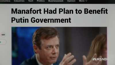 Paul Manafort, he was doing work in Ukraine
that was very definitely pro -Russian. - From Russia with Lev