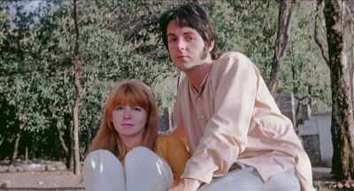 Paul McCartney and his girlfriend,
Jane Asher, - The Beatles and India