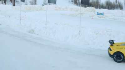 PAVLOVIC: This ice track is special
because it's a very compact track, - Europe From Above