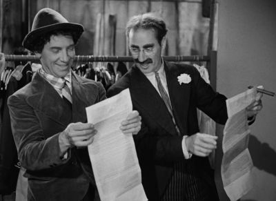 Pay particular attention to this first clause because it's most important - A Night at the Opera