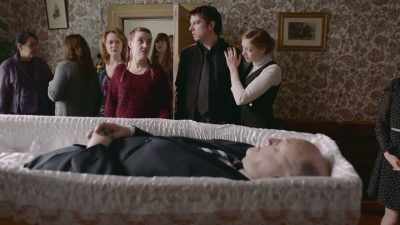 Paying your respects,
my hole. [Scoffs] - Nowhere Fast