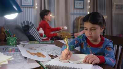 [peaceful music] - Letters to Santa