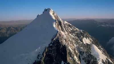 Peaks carved by fire...and ice. - Modern Dinosaurs