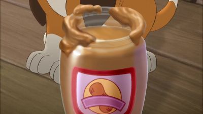 Peanut butter?
But, Copper, you have to sing! - The Fox and the Hound 2