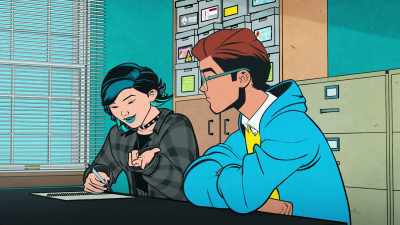 Pearl, since he asked her out - Your Friendly Neighborhood Spider-Man
