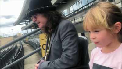 Pearl's class is singing "Crazy Train"
at their school play. - Biography: The Nine Lives of Ozzy Osbourne