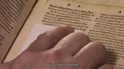 Pedico is boy molester. - 1946: The Mistranslation That Shifted Culture