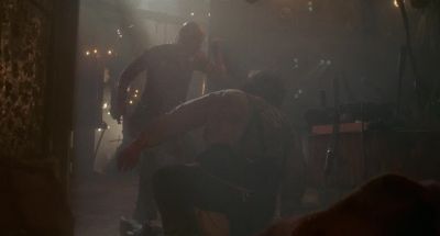 Peel that pig and slice him thick - The Texas Chainsaw Massacre 2