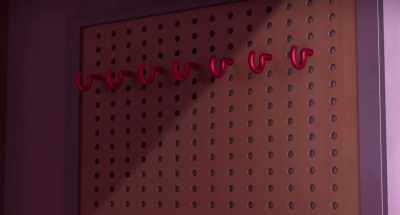 - Pegboard's empty!
- Empty? - The Garfield Movie