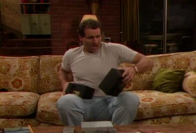 Peggy: Al, what
are you doing down there? - Married... with Children