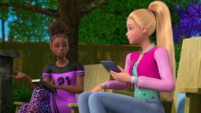 Peggy. [chuckles] - Barbie: A Touch of Magic