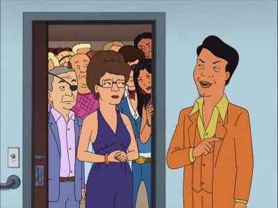 Peggy Hill,
you're up. - King of the Hill