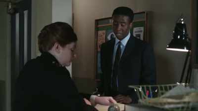  -Peggy.
 -[sharpener clanking] - Sister Boniface Mysteries