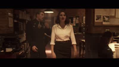 Peggy that's not what you thought it wasI don't think anything Captain not one thingYou always wanted to be a soldier and now you are just like all the restWell what about you and StarkHow do I know you two haven't been fondue ingYou still don't know a - Captain America: The First Avenger