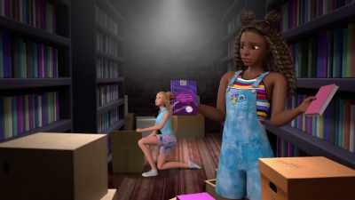 Peggy will be a full-size
Pegasus by the time - Barbie: A Touch of Magic
