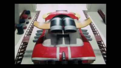 [Pelc] We gave Spider-Man
a car called the GP-7. - Marvel's 616