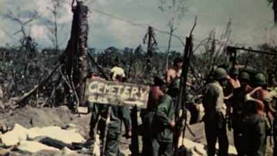 Peleliu becomes one of
the enduring question marks - The Pacific War in Color