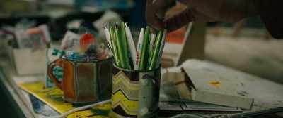 [pen clicks] - Candyman