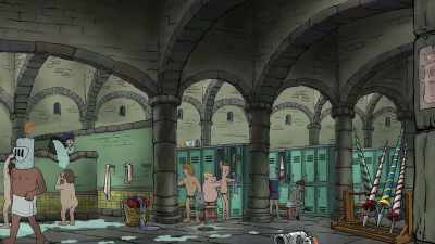 [Pendergast grunts] - Disenchantment