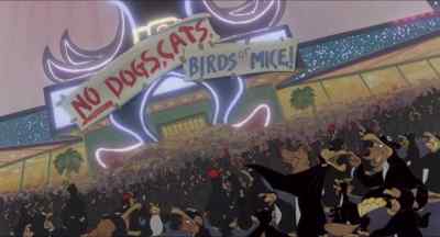 Penguin suits, two for a dollar. - Rock A Doodle