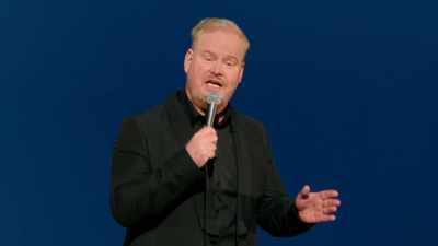 "Pensava que ele ia..."
Morto ou Bolo é uma piada de comida. - Jim Gaffigan: Dark Pale