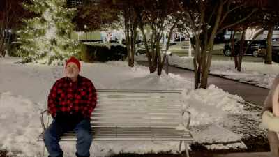 (pensive guitar music continues) - A Fireman for Christmas