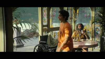 [♪ pensive instrumental music playing] - Percy Jackson and the Olympians