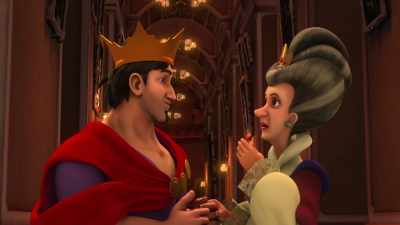 -[pensive music playing]
-[gasps] - The Swan Princess: A Fairytale Is Born