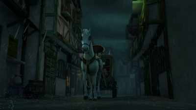 [pensive music playing] - The Swan Princess: A Fairytale Is Born