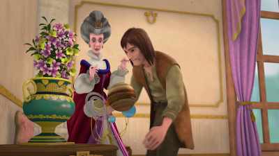 [pensive music playing] - The Swan Princess: A Fairytale Is Born