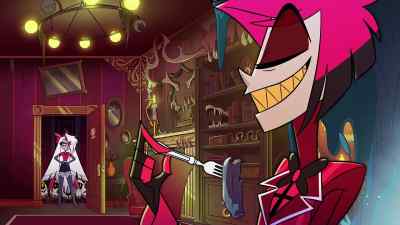 Pentious's eggs
are all over the place, - Hazbin Hotel
