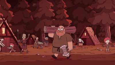 People appeared and built towns. - Hilda