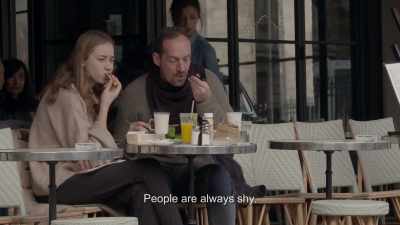 People are always shy. - Nude