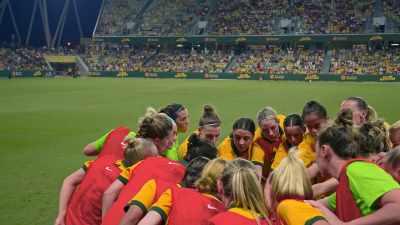 People are back with babies
who haven't played, - Matildas: The World at Our Feet
