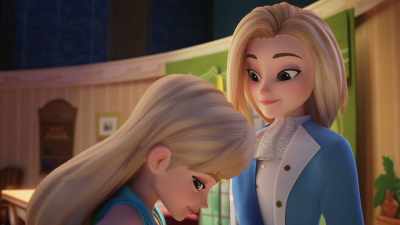 [PEOPLE CHATTERING
INDISTINCTLY] - LEGO Friends: Girls on a Mission