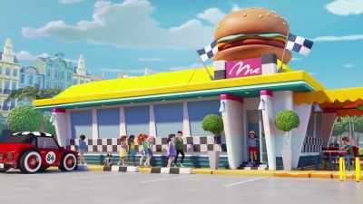 [PEOPLE CHATTERING
INDISTINCTLY] - LEGO Friends: Girls on a Mission