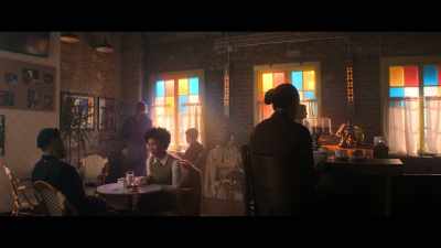 [people chattering] - The Other Black Girl